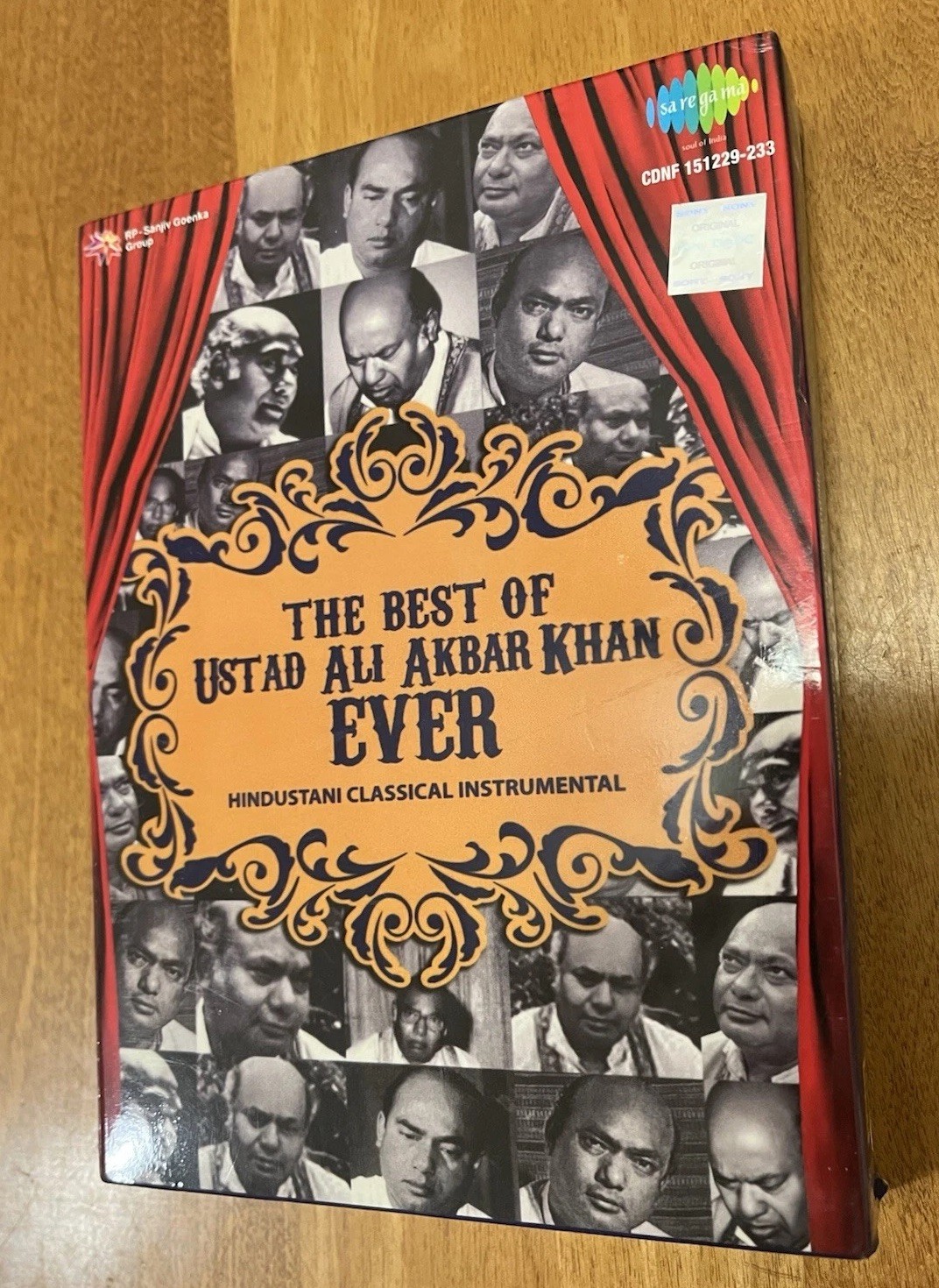 The Best Of Ustad Ali Akbar Khan Ever Hindustani Classical Instrumental - 5 CDs