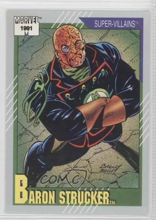 1991 Impel Marvel Universe Series II Baron Wolfgang Von Strucker #69 1md