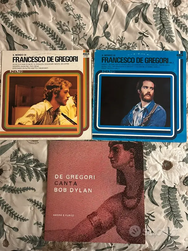 N. 3 vinili Francesco De Gregori