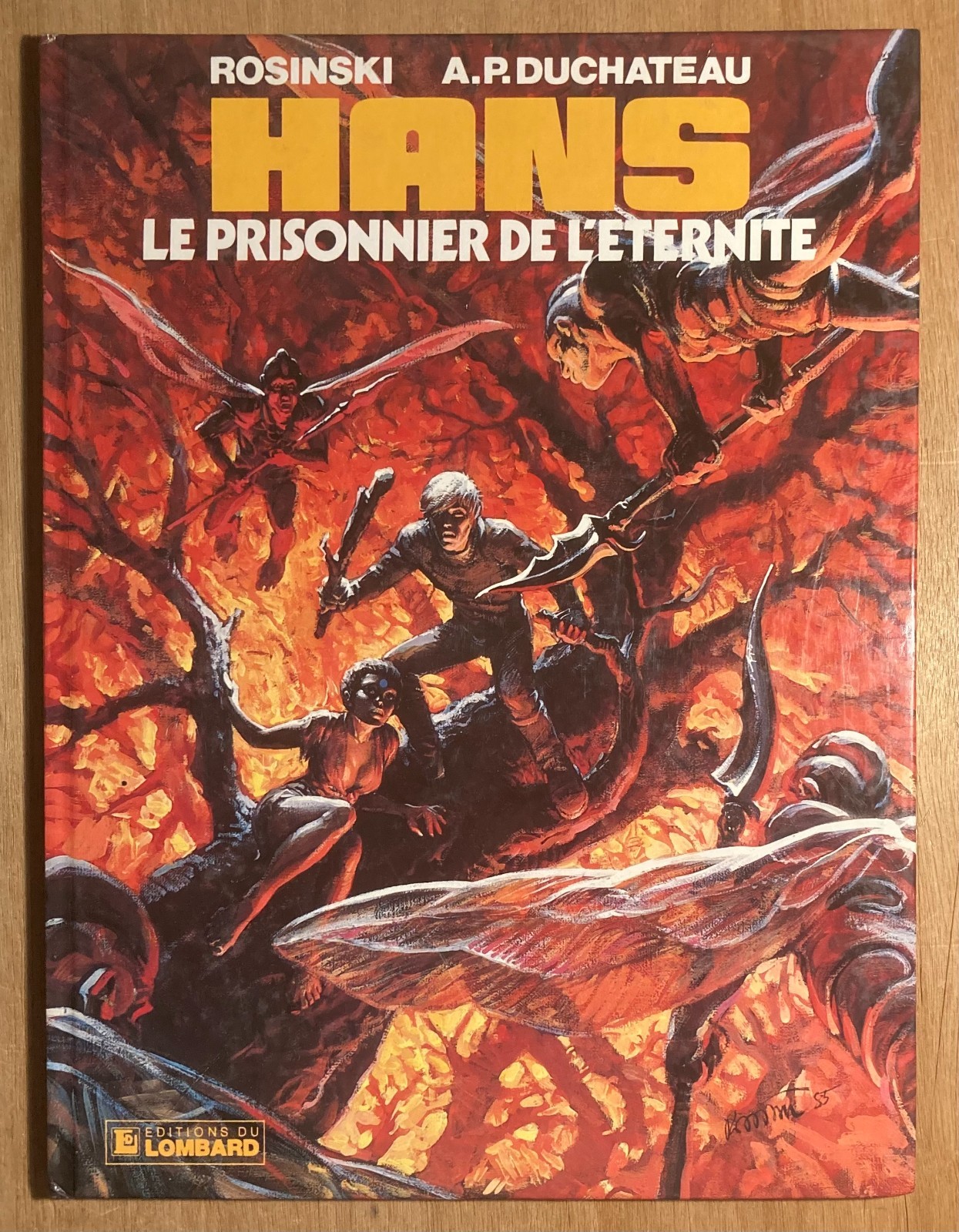 album BD eo Le Prisonnier de l'Eternité