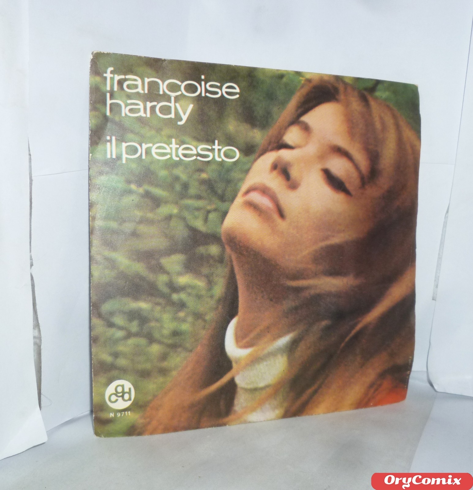 FRANCOISE HARDY - IL PRETESTO - VINILE 7" POLLICI 45 GIRI RPM OTTIMO