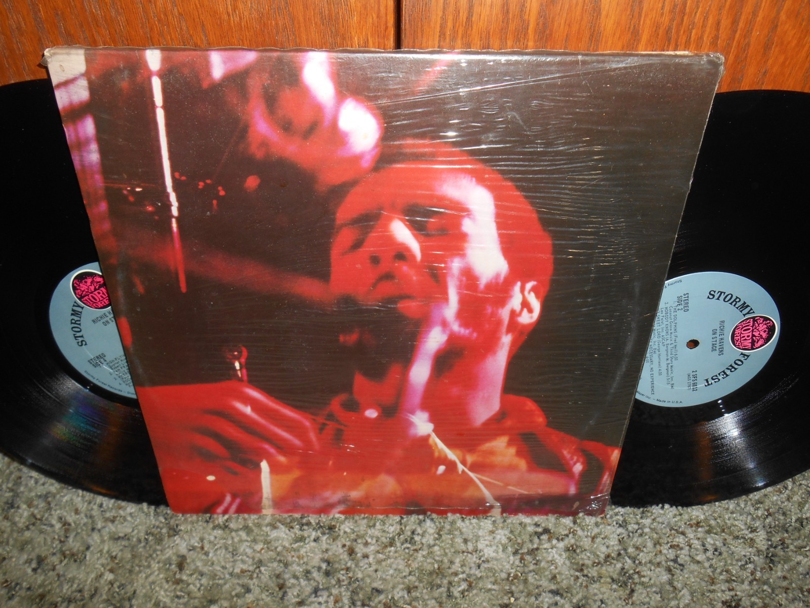 Richie Havens Vinyl 2 SET On Stage Stormy Forest 1972 2SF 6012 FOLK ROCK LP