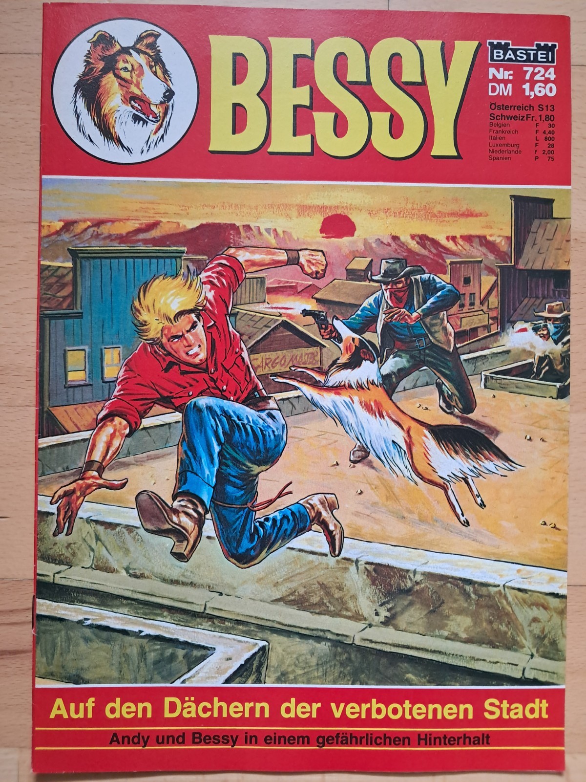 Bessy n.724 - TOP ORIGINALE PRIMA EDIZIONE WESTERN BASTEI COMIC Willy Vandersteen