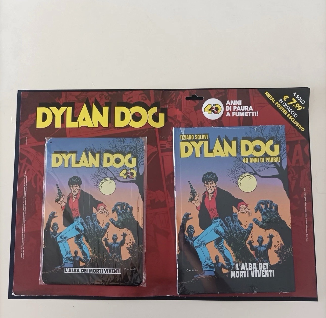 Dylan Dog 40 anni di paura! L'alba dei morti viventi ed. anniversario