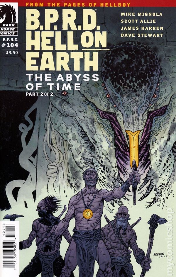 B.P.R.D. Inferno sulla Terra #104 VF 2013 Immagine Stock