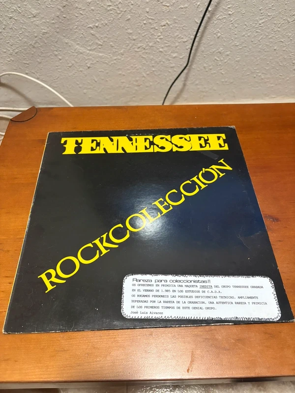 Vinilo Maxi-Single Tennessee – RockColección (1990)