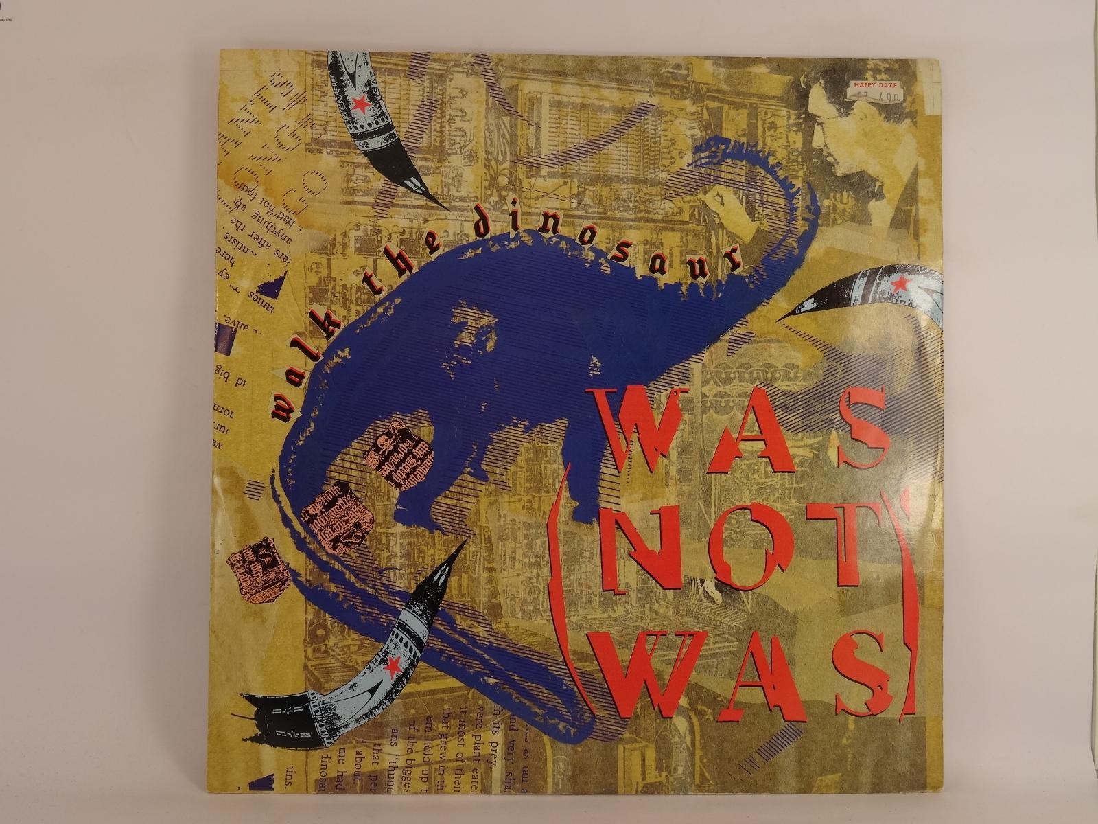 WAS (NOT WAS) WALK THE DINOSAUR (231) 2 Track 12" Single including Picture Sleev