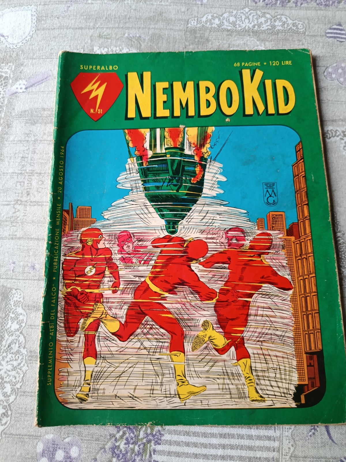 SUPERALBO NEMBO KID N. 51 - EDOTIRE MONDADORI -  1964