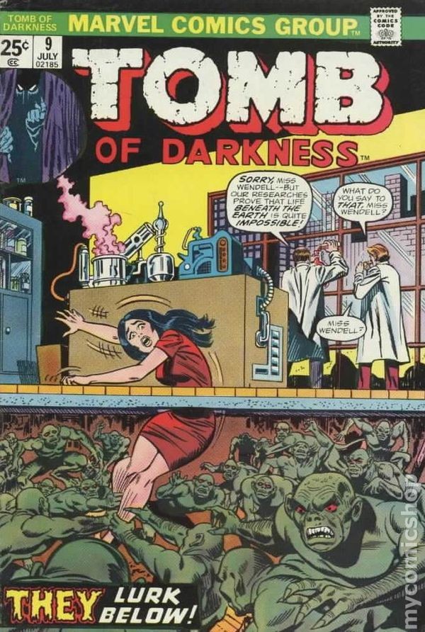 Tomba delle Tenebre #9 VF 1974 Immagine Stock