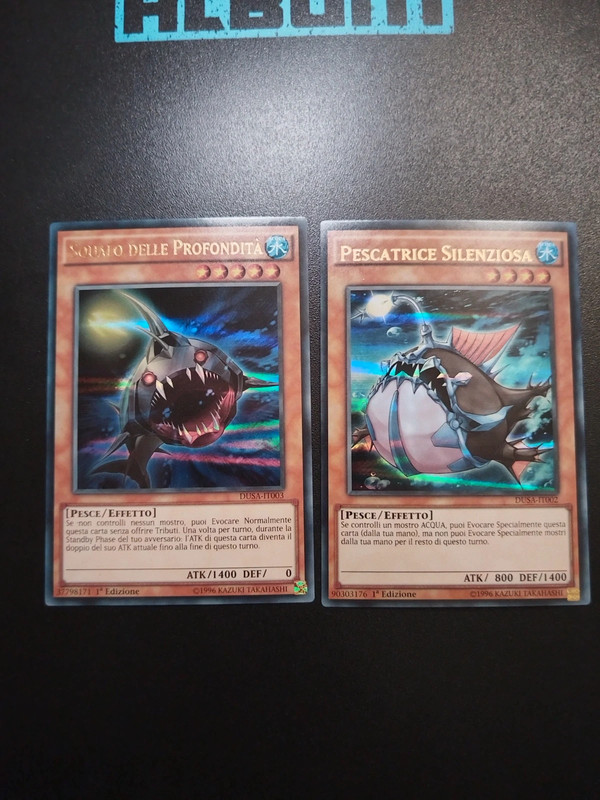 Yugioh due carte.