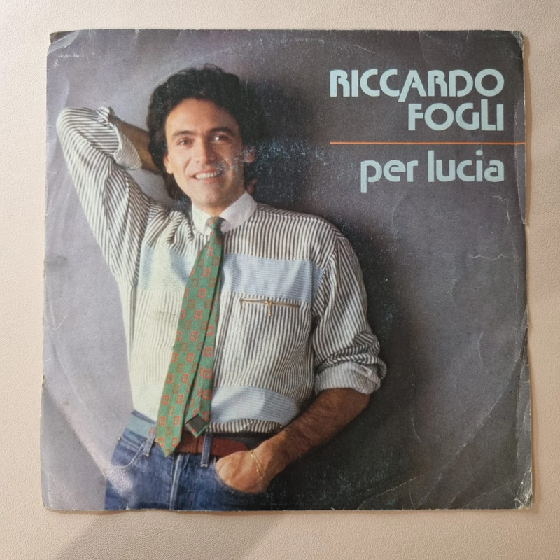 45 giri Riccardo Fogli - Per Lucia vinile