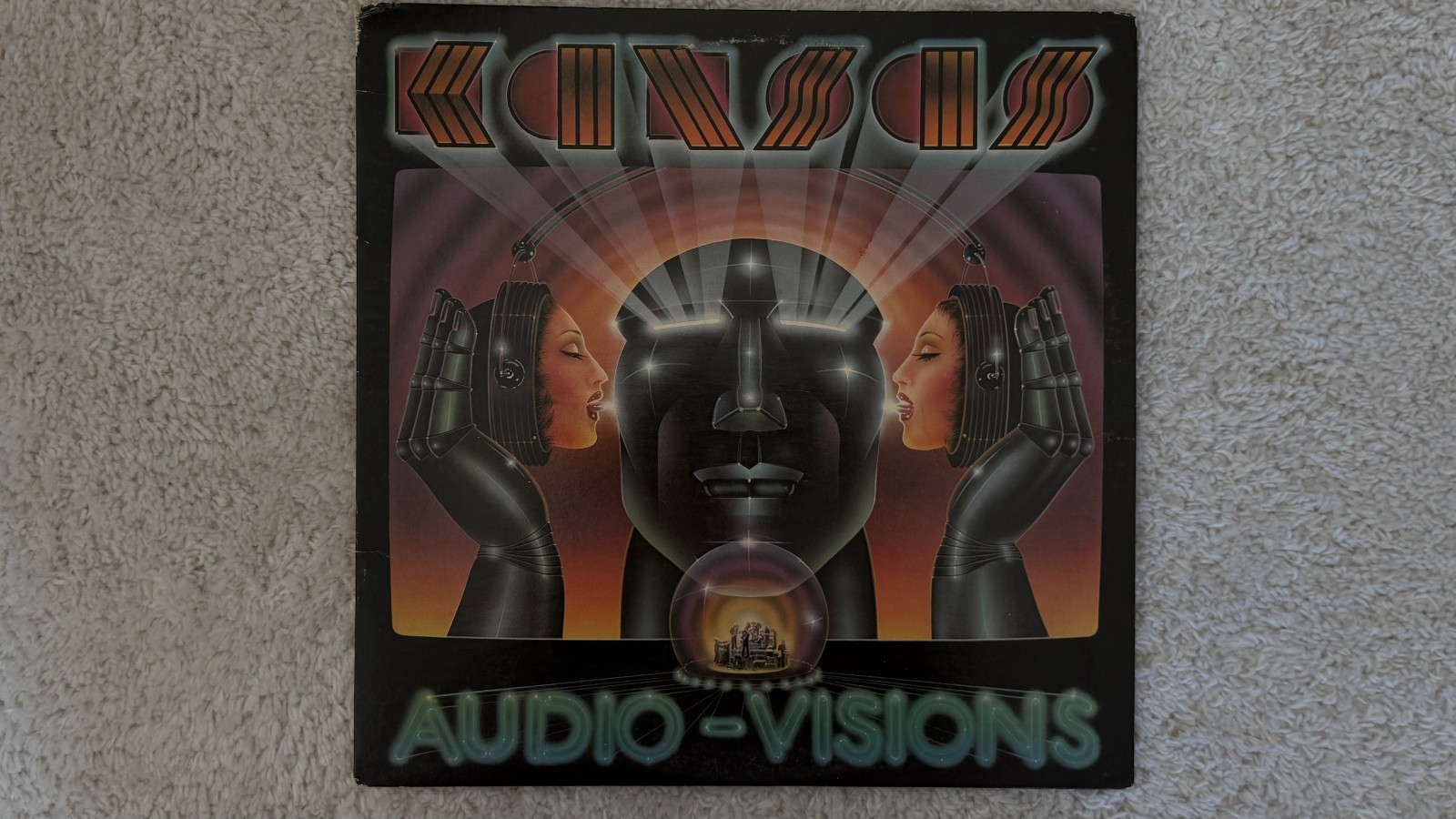 Kansas Audio-Visions 1980 US Vinyl LP FZ 36588 STERLING Mastering