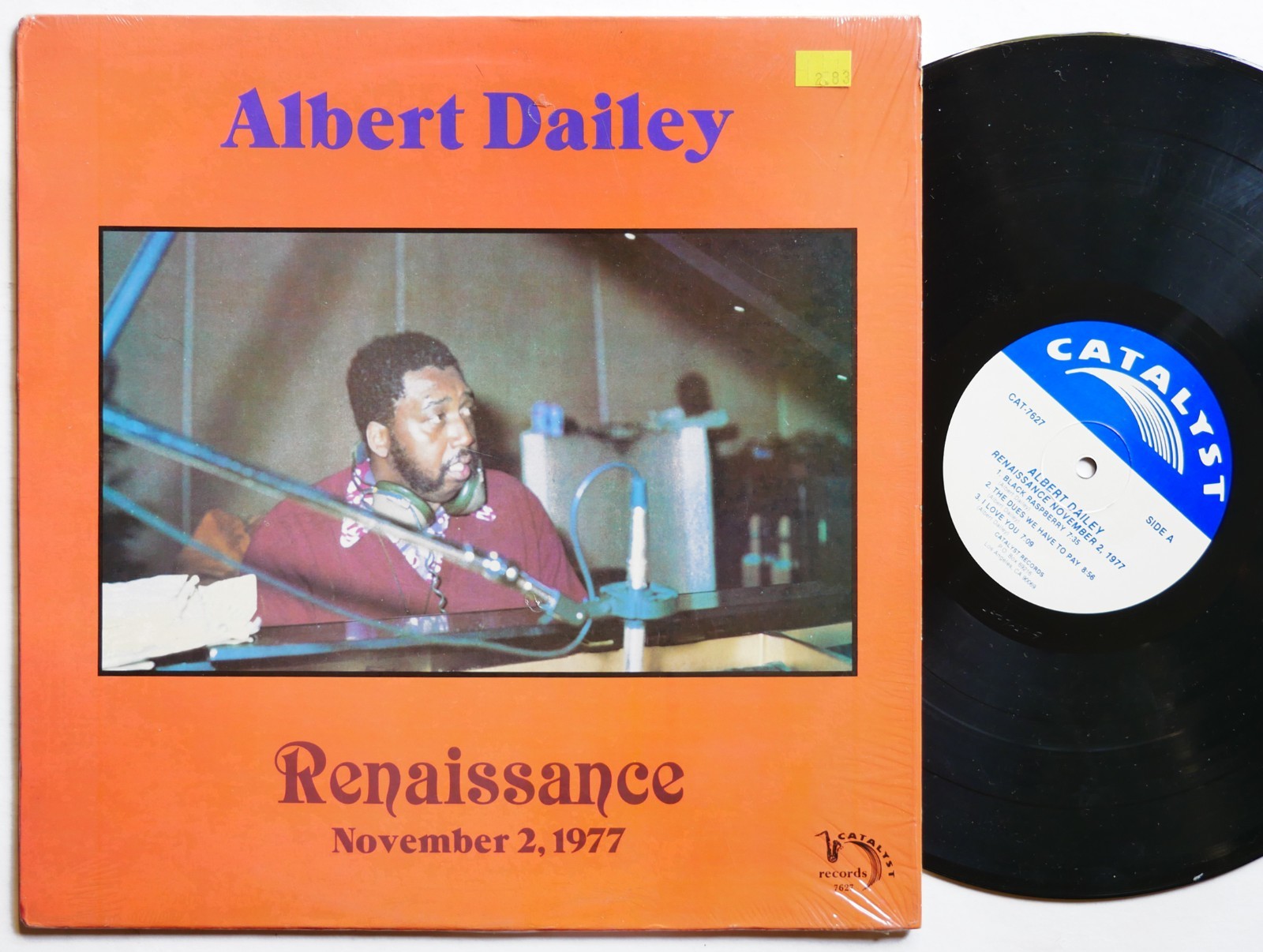 ALBERT DAILEY Renaissance LP CATALYST RECORDS CAT-7627 US 1978 Carter Jefferson