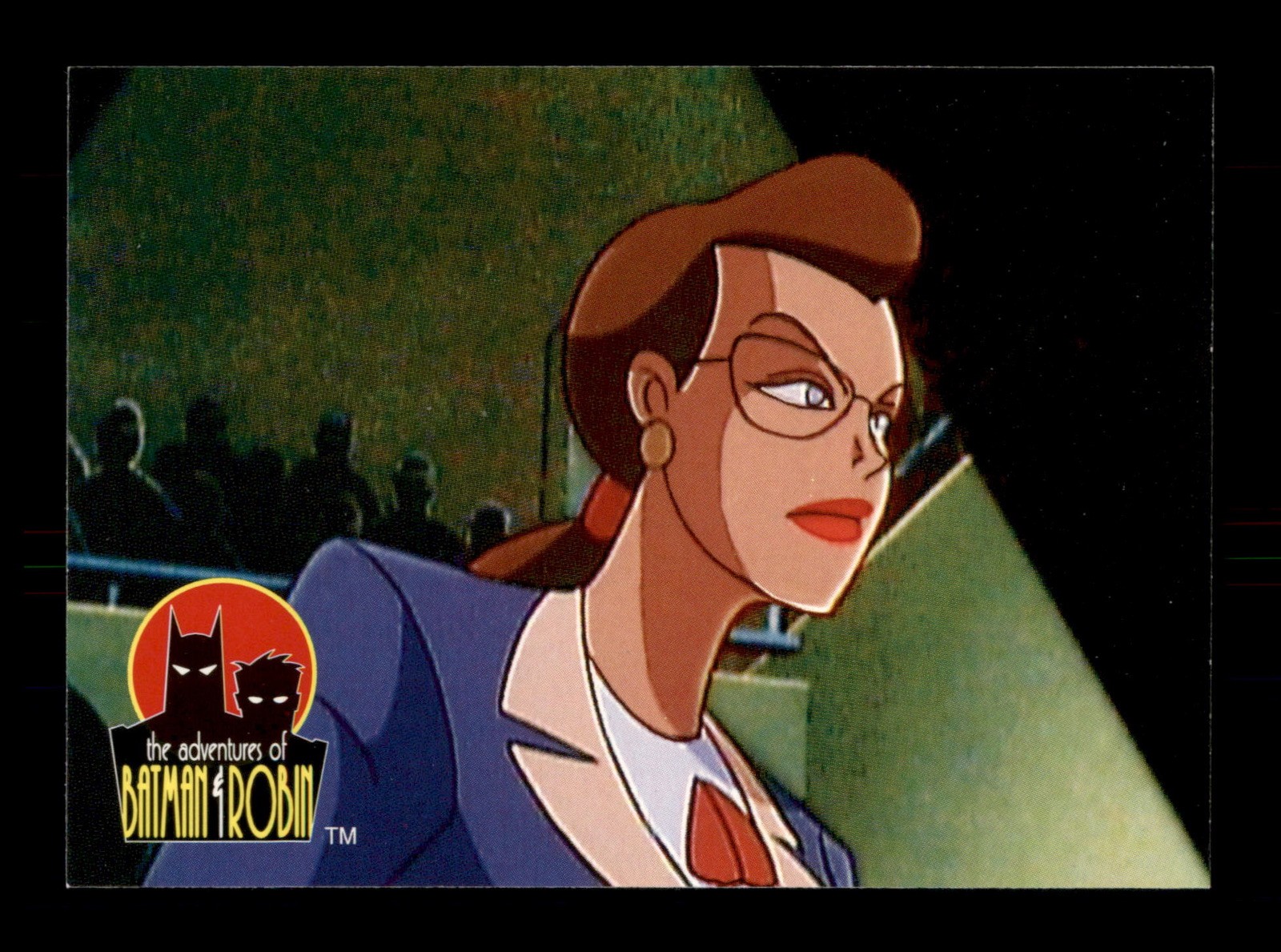 38 Janet Van Dorn Le avventure di Batman e Robin 1995 Trading Card TCG CCG