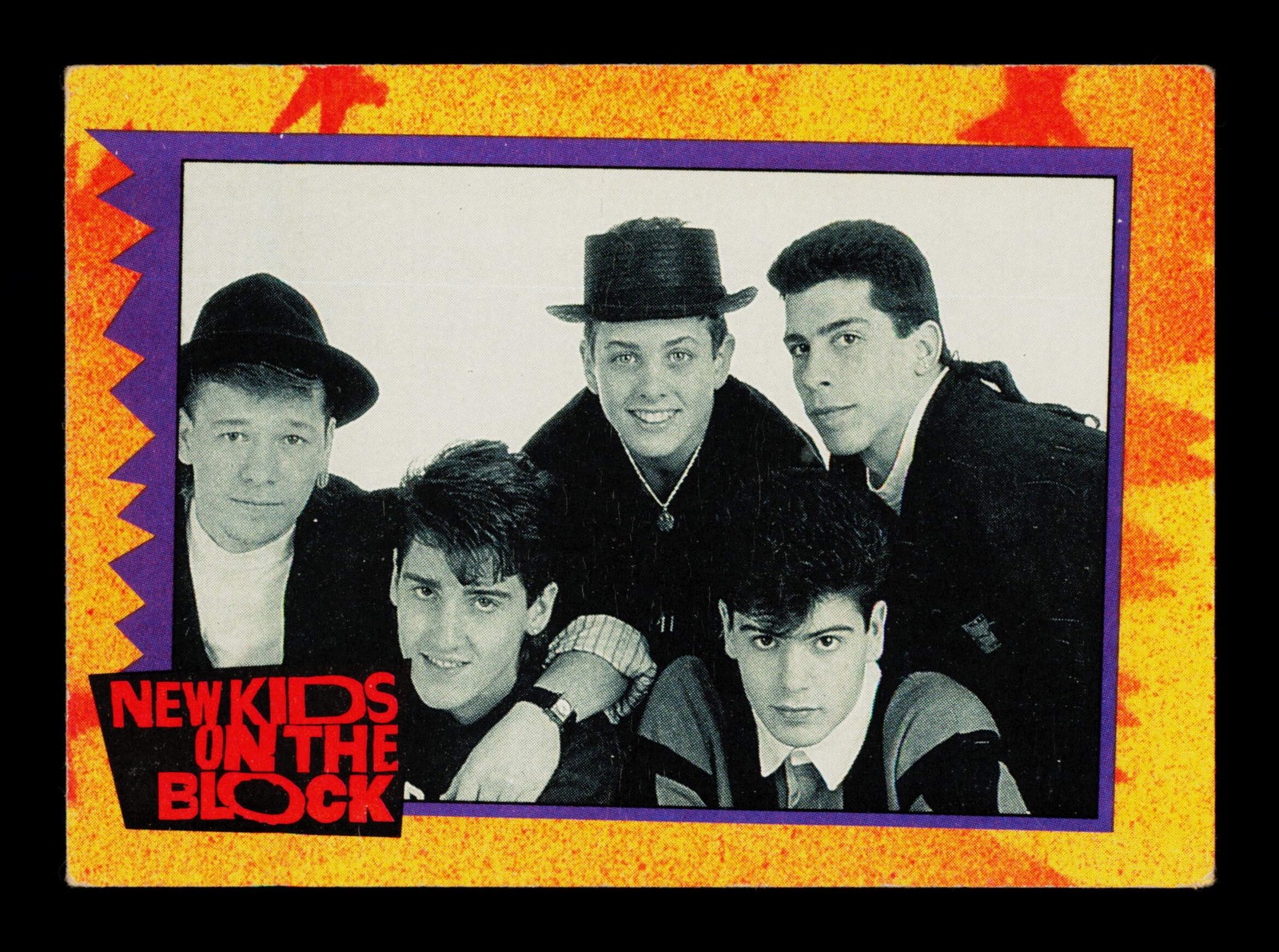 NKOTB Quiz 13 New Kids On The Block 1989 Trading Card