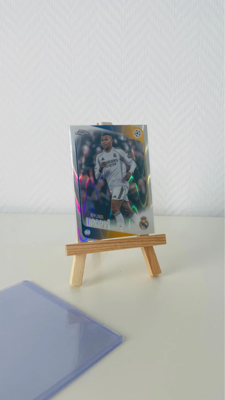 Kylian Mbappé #112 Refractor – Topps Chrome UEFA 2025/26 – Real Madrid