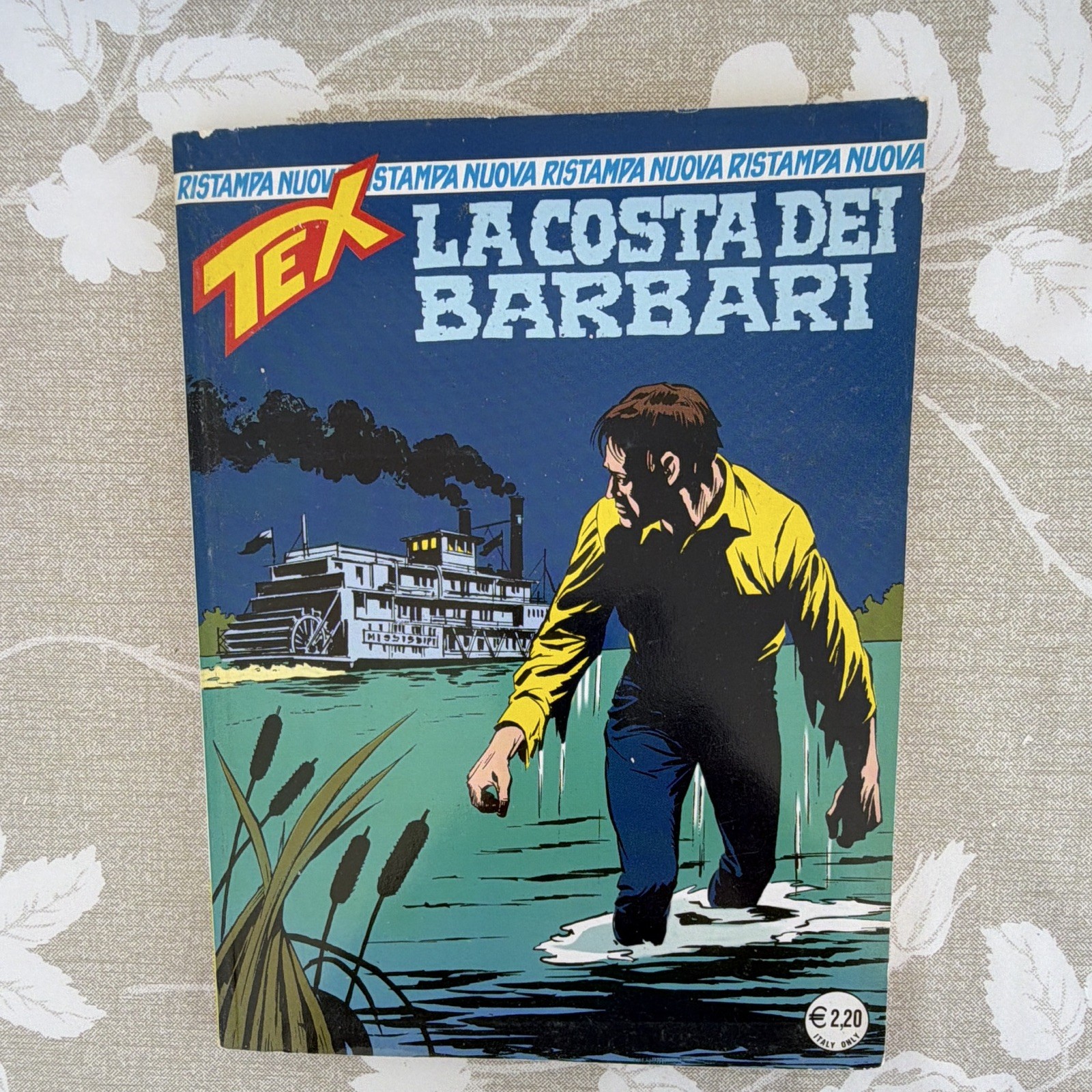 Tex Willer La costa dei barbari n.85 (2008) Bonelli ristampa a colori