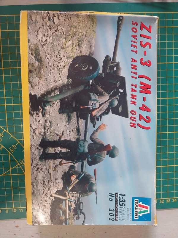 Zis 3 Soviet anti tank gun italeri 1/35