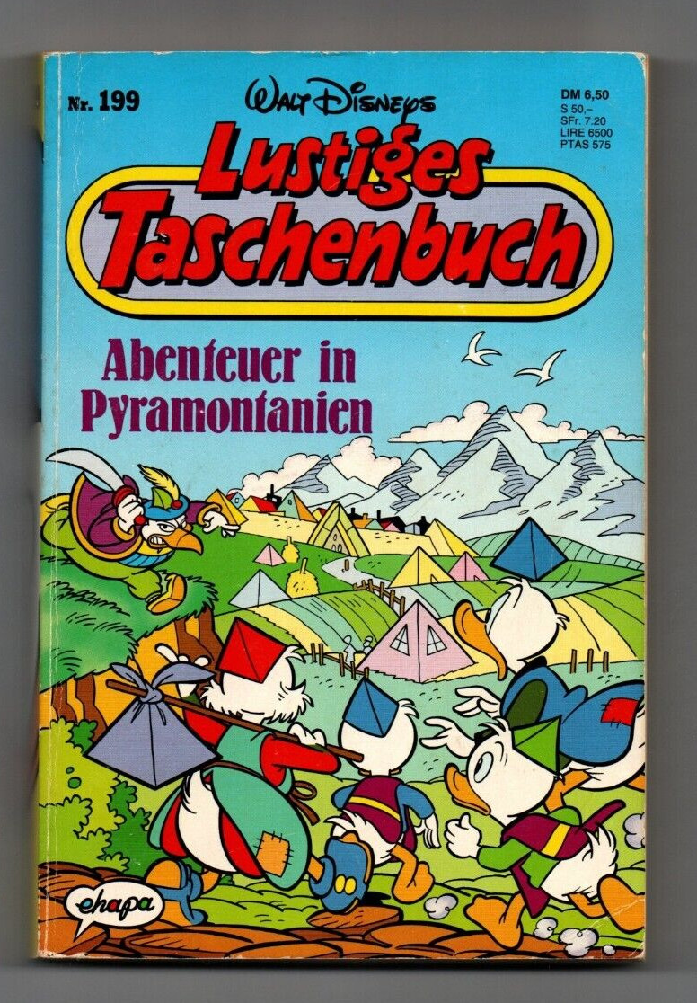 LTB 199 Libro tascabile divertente - AVVENTURE IN PIRAMONTANIA - DONALD DUCK - TOPOLINO"