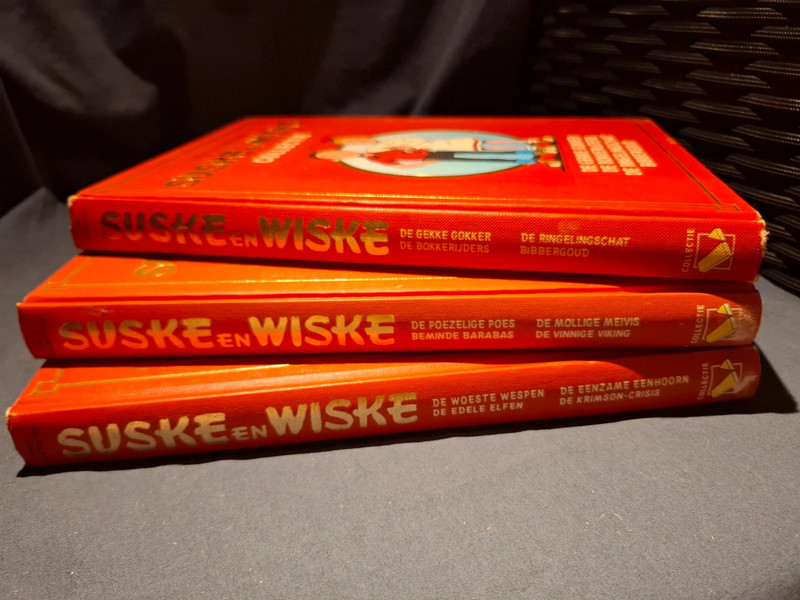 Lot 3x Hardcover Suske & Wiske- Vaste prijs €12,=