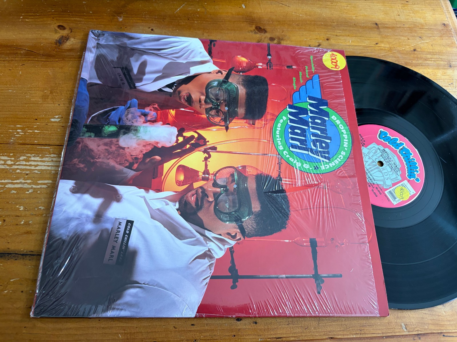 12"  US 1988 Marley Marl Featuring Craig G. – Droppin' Science