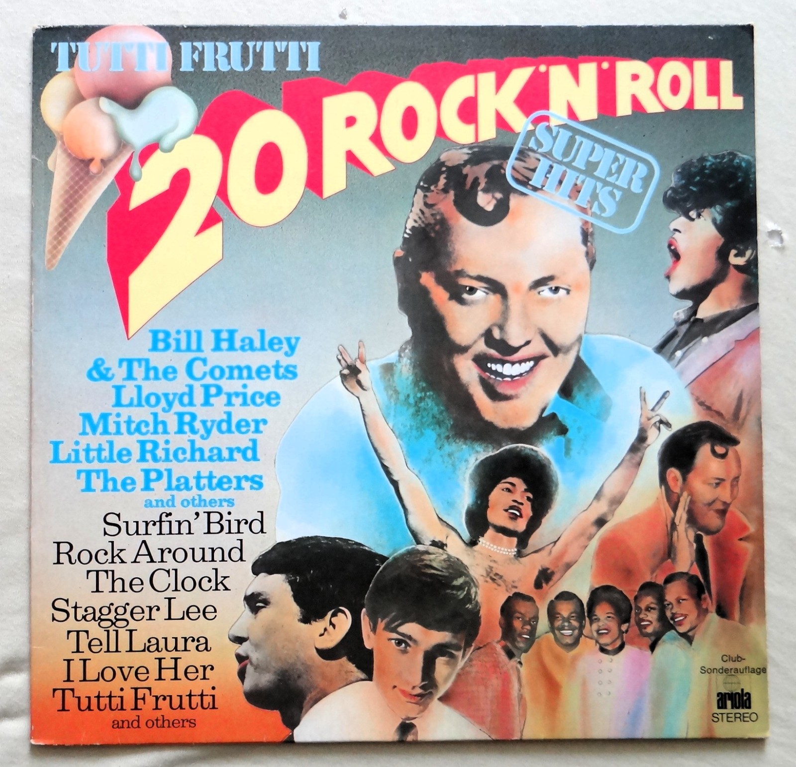 Various–Tutti Frutti - 20 Rock 'N' Roll Superhits - LP 12 " - Z: sehr gut (1978)