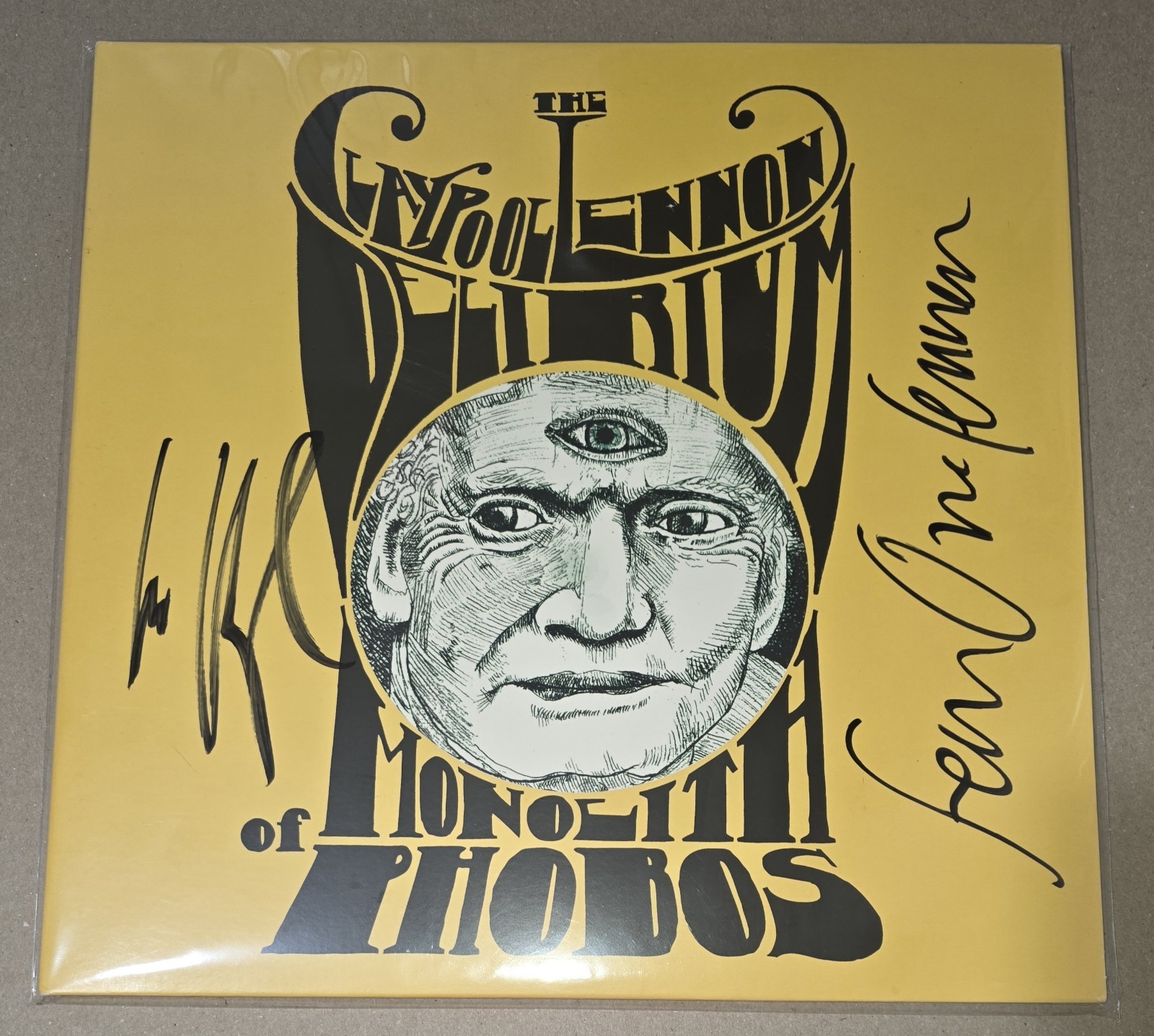The Claypool Lennon Delirium Monolith Of Phobos Autographed Sean & Les Signed