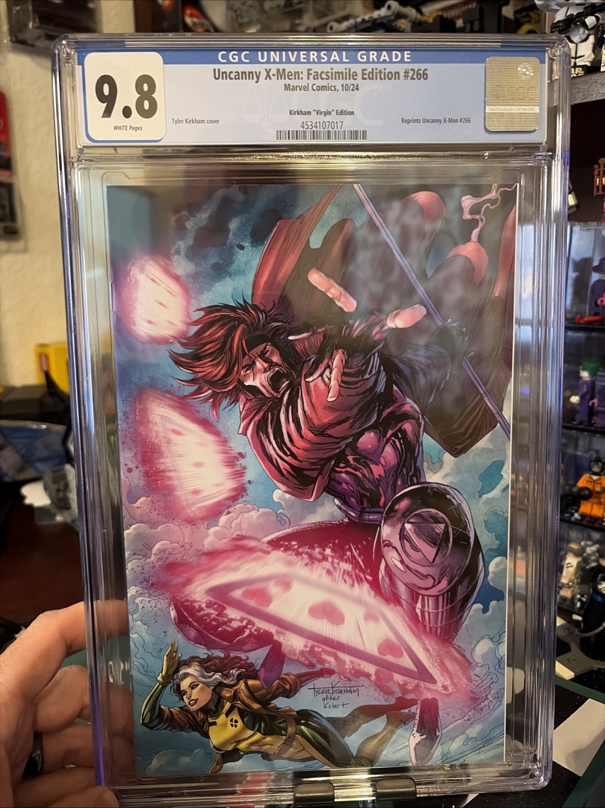 Uncanny X-Men: Facsimile Edition #266 Kirkham Edizione "Virgin" 9.8 CGC, 10/2024
