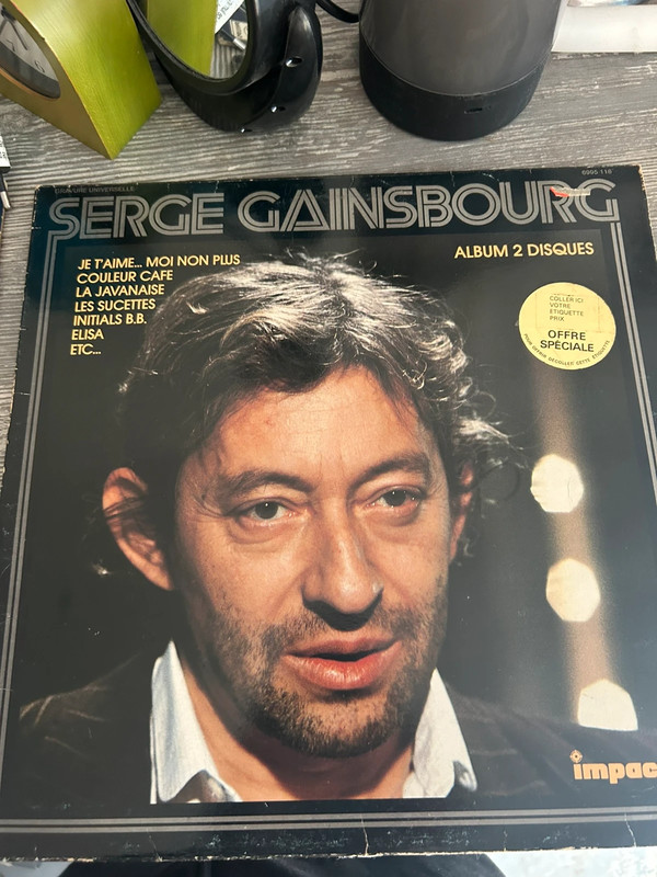 Vinyle Serge Gainsbourg 2disque 33t
