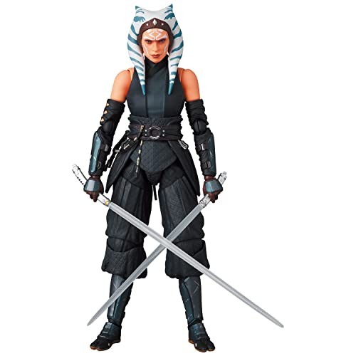 MAFEX n.210 Ahsoka Tano Mandalorian Ver. Modellino Medicom giocattolo 145mm Giappone