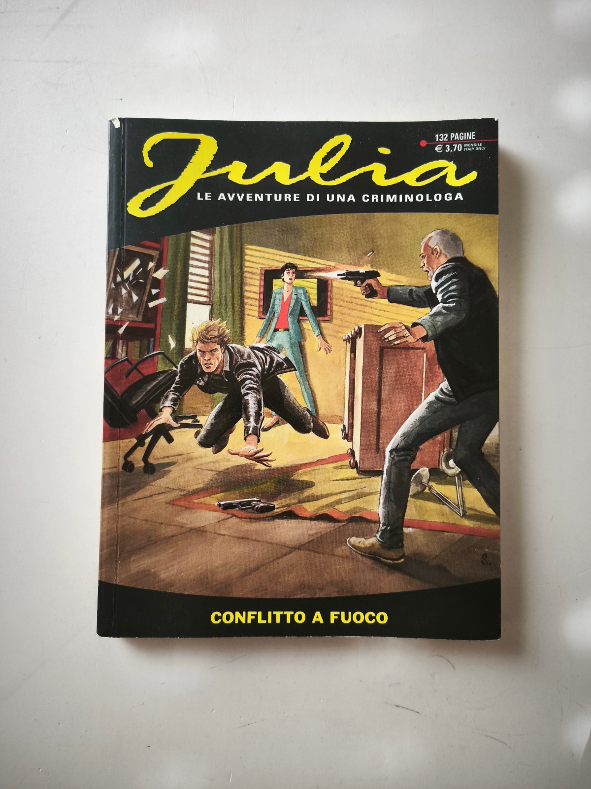 Fumetto Julia N 201 Giugno 2015 Conflitto A Fuoco Sergio Bonelli Editore Origina