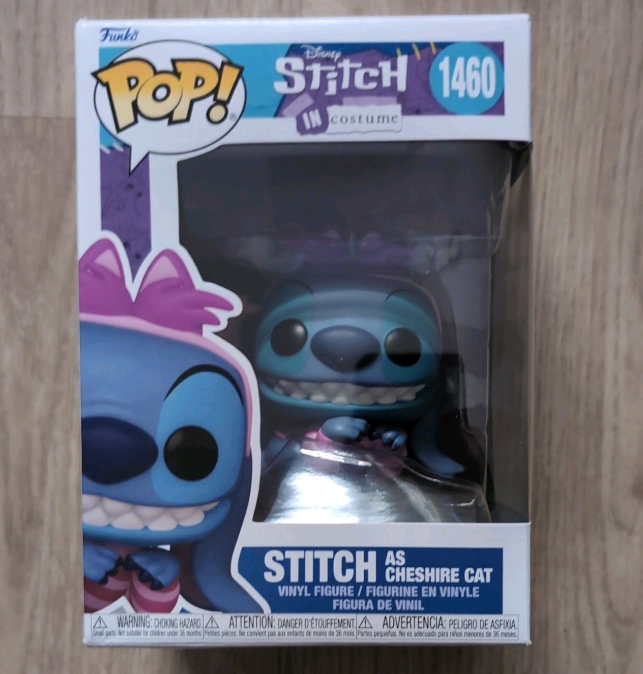 Funko POP! Disney Stitch as Cheshire Cat Stitch in Costume 1460 Vinyl Figure New