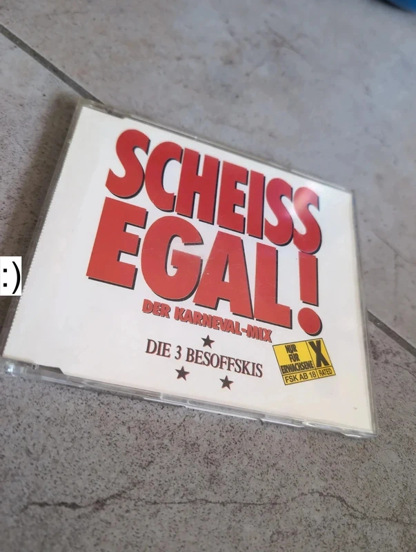 Scheiss Egal! Der Karneval - Mix - Die drei Besoffskis Single CD