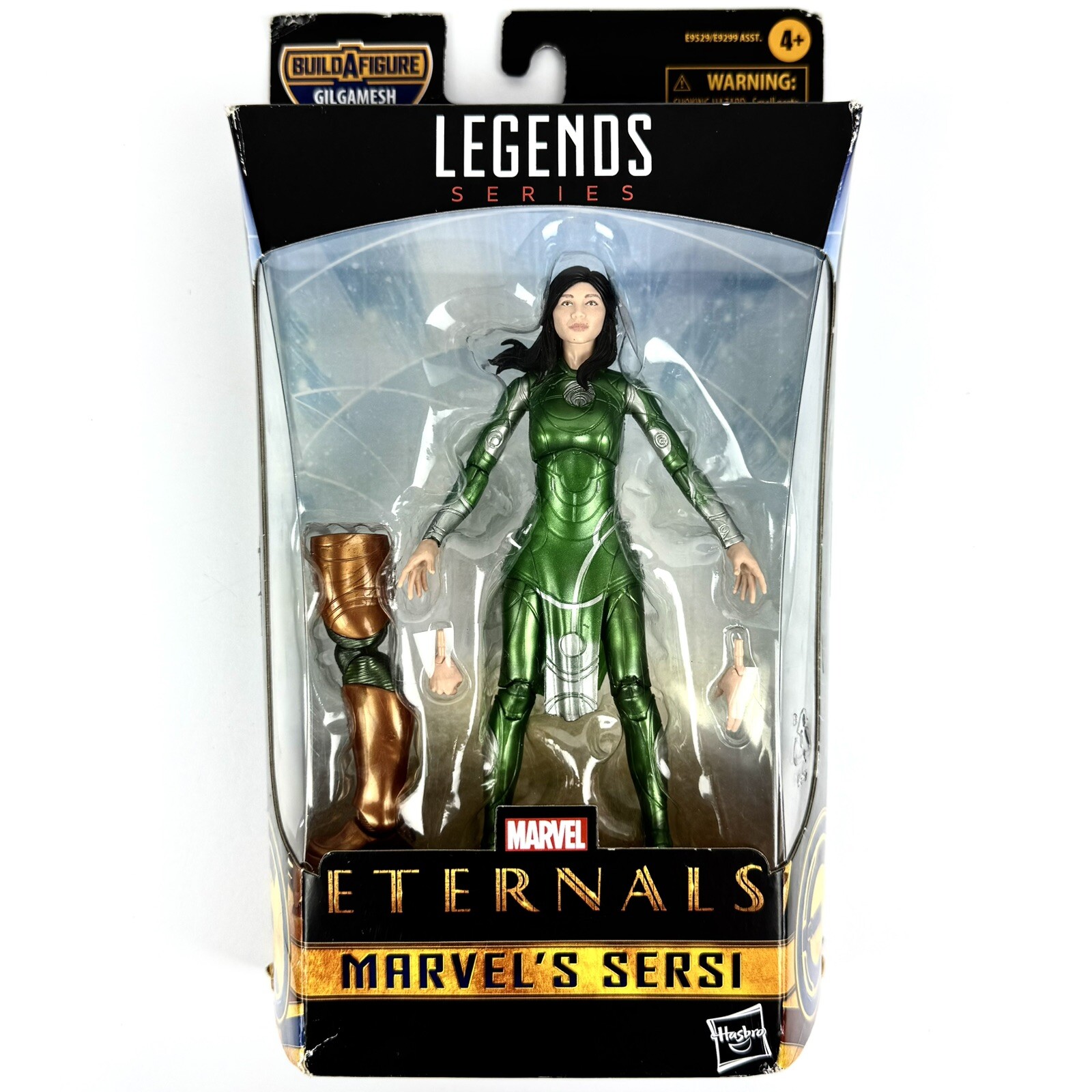 Marvel Legends Eternals MCU Sersi 6in Figure BAF Gilgamesh Collectibles NUOVO CON SCATOLA NUOVO