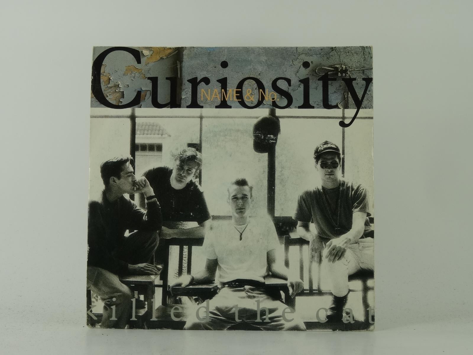 CURIOSITY KILLED THE CAT NAME AND NUMBER (8) 2 Track 7" Single including Picture