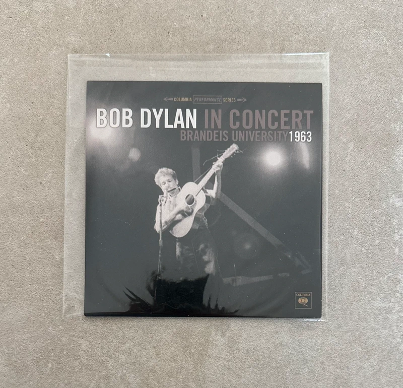 Bob Dylan In Concert: Brandeis University, 1963, CD