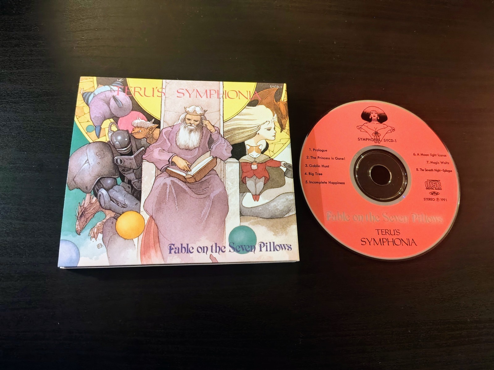 Teru's Symphonia – Fable On The Seven Pillows (Cd Nm Ed. JAP 1991 - Prog rock)