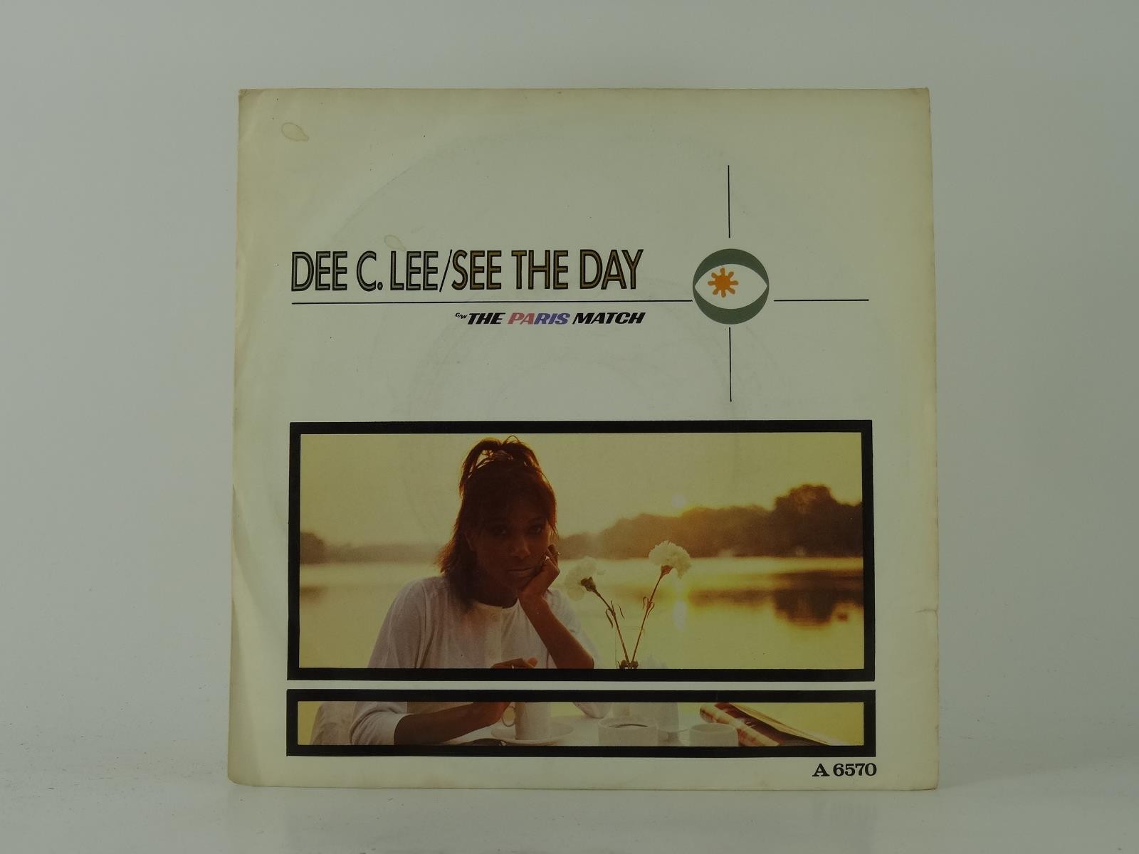 DEE C. LEE SEE THE DAY (1) (9) 2 Track 7" Single including Picture Sleeve CBS RE
