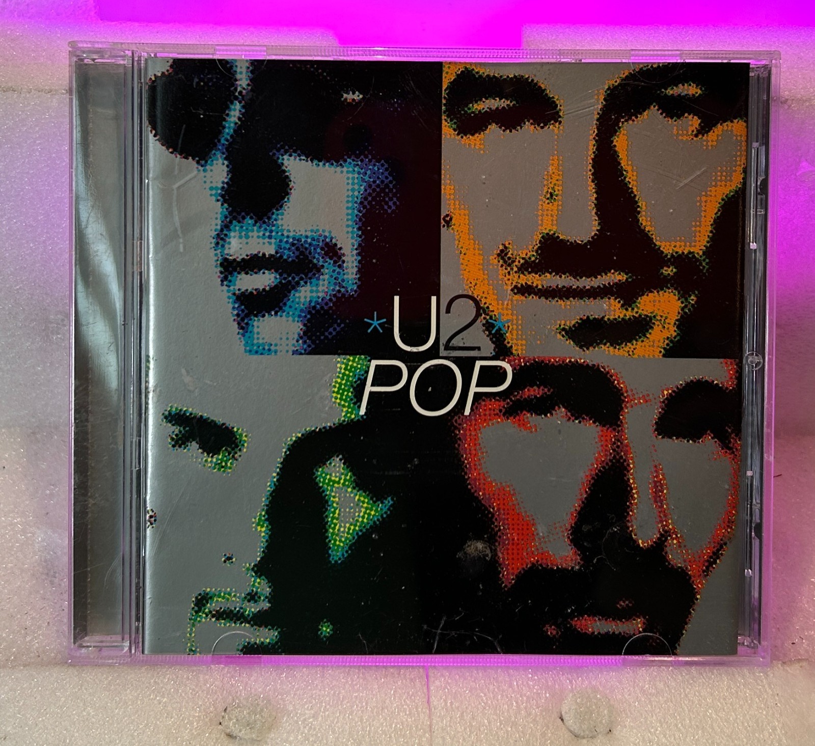 Pop by U2 (CD, 1997, PolyGram) W/ Case, Tested
