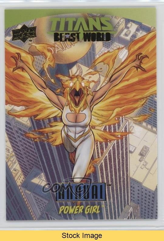 2023-24 Upper Deck DC Annual Beast World Power Girl #BW-16 READ 1d7p