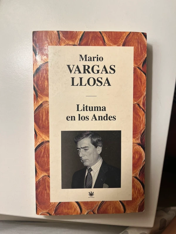 Libro “Lituma en los Andes”