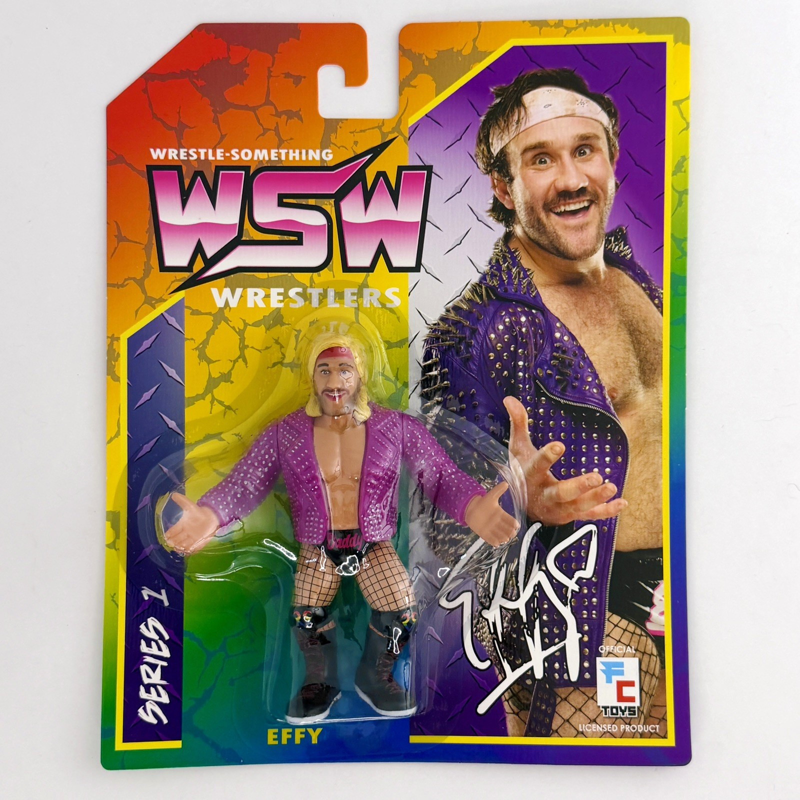 Nuovo - FC Toys Wrestle-Something Wrestlers - Serie 1 - Figura Effy (variante)
