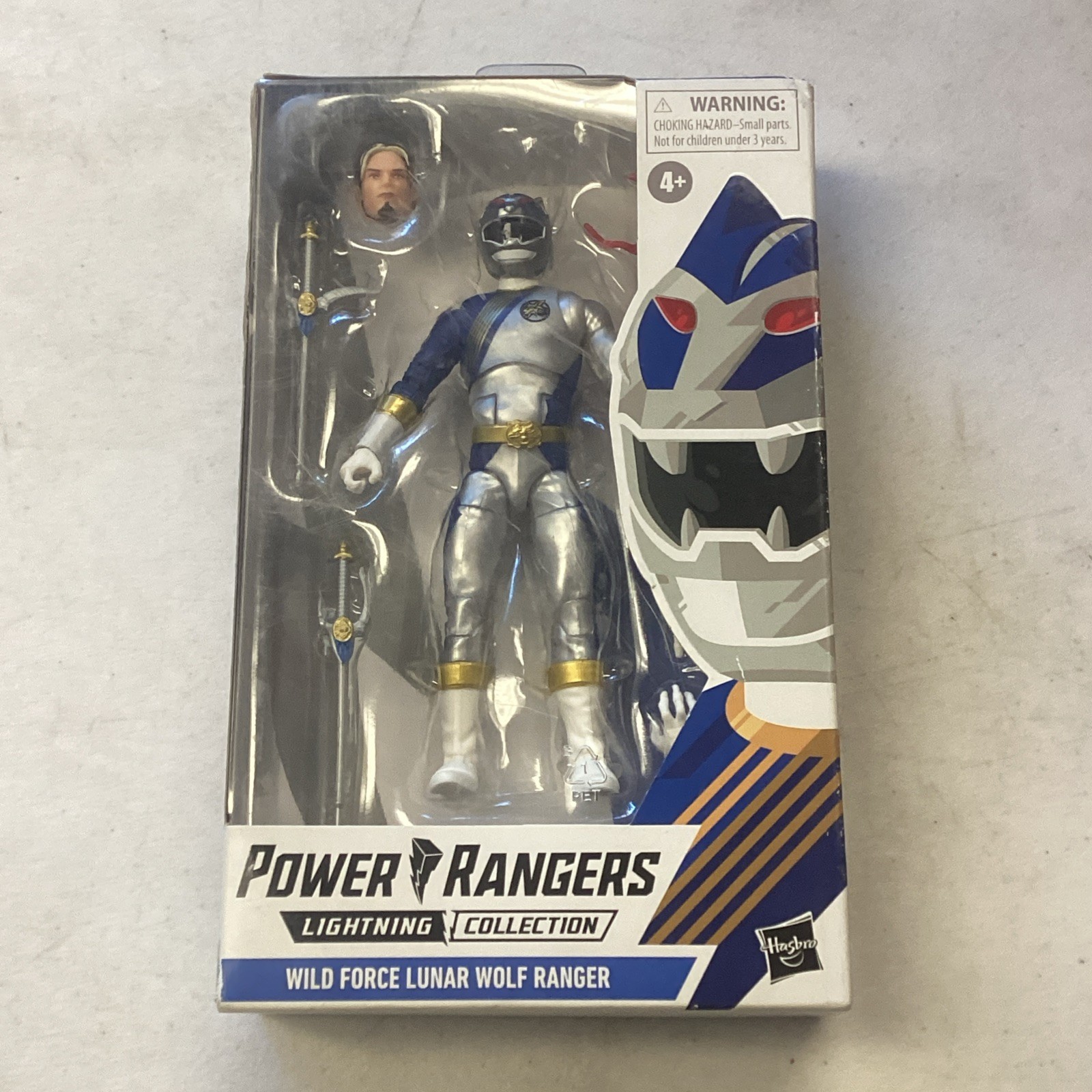 Power Rangers Lightning Collection Wild Force Lunar Wolf Ranger NUOVO
