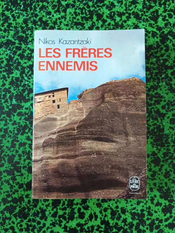 "Les frères ennemis", Nikos Kazantzaki - Livre Poche vintage 1972