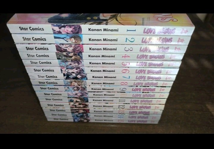 LOVE BEGINS DA 1 A 15, EDIZIONI STAR COMICS, SERIE COMPLETA NUOVA