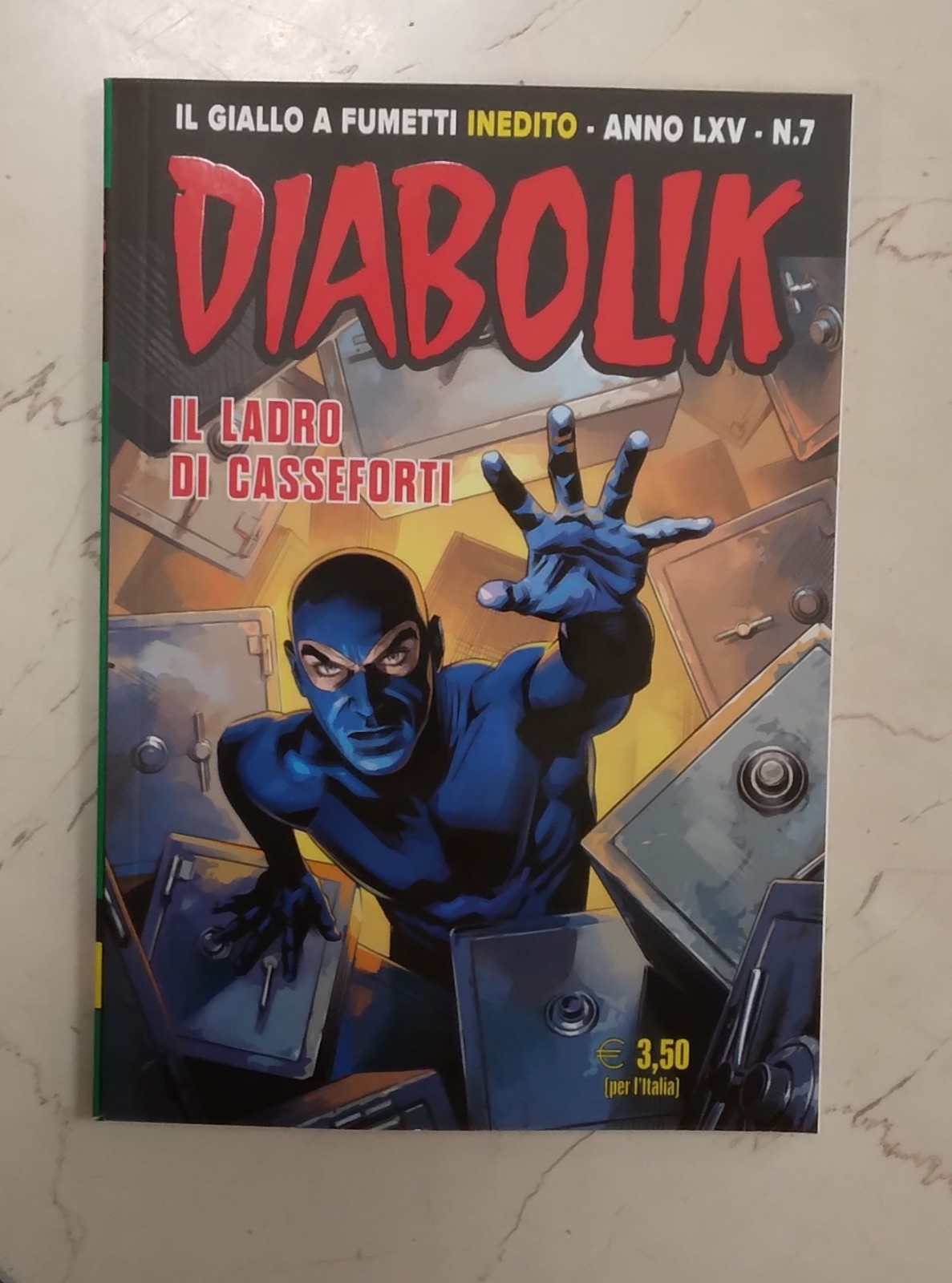 DIABOLIK INEDITO N. 953 IL LADRO DI CASSEFORTI LOTTI, MAINARDI, RAHO-OTTIMO