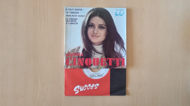 Lot de 2 45 tours Gigliola Cinquetti - al1