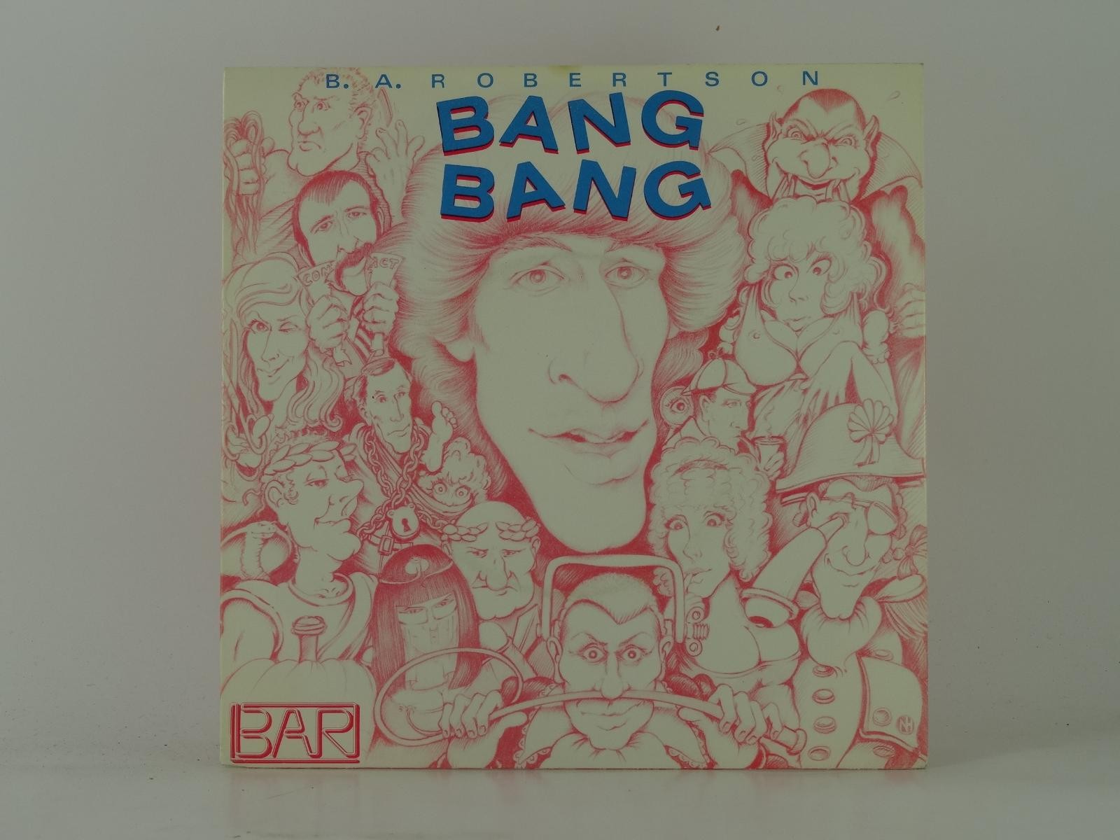B.A. ROBERTSON BANG BANG (2) (63) 2 Track 7" Single including Picture Sleeve ASY