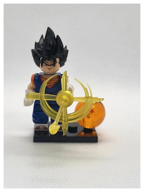 Figurine type Lego - Dragon Ball Z - vegeto (Lego-style Figure)