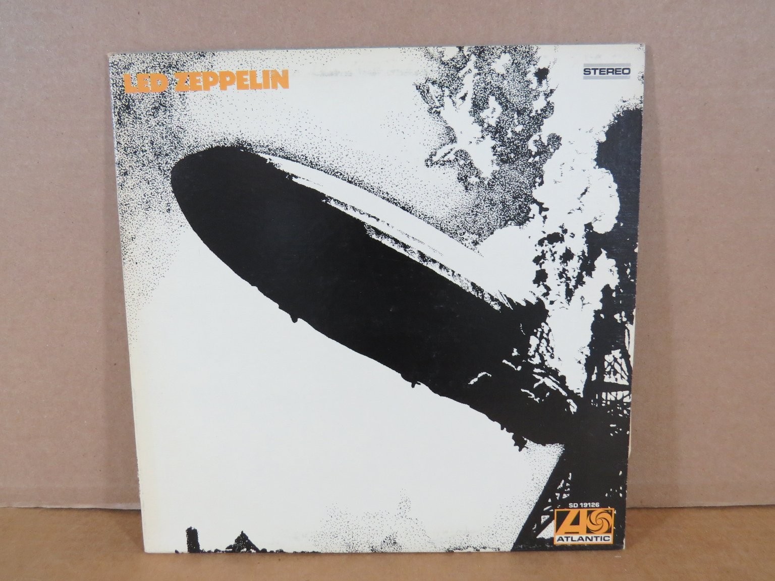 Led Zeppelin - Led Zeppelin LP Record 1969 Atlantic Hard Rock 33⅓ RPM EXC